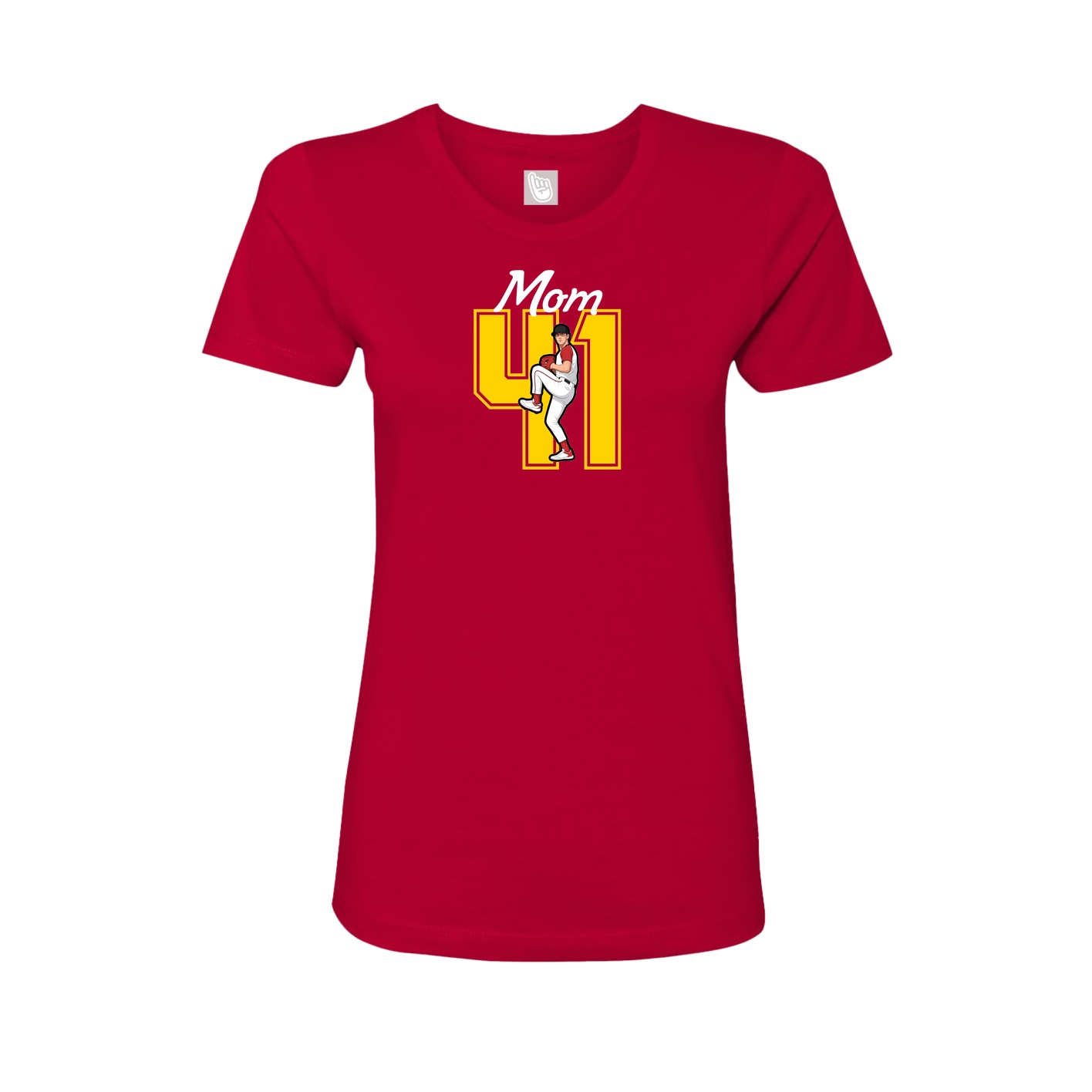 Womens Tee — Mothers Day Shirsey in Red