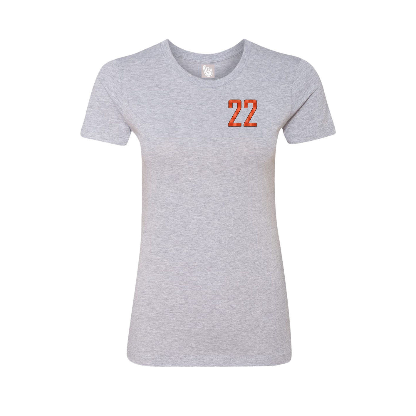 Womens Tee — Front Shirsy in Grey
