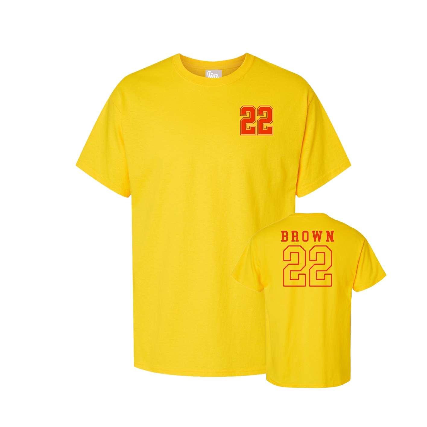 Tee — Chest Back in Gold