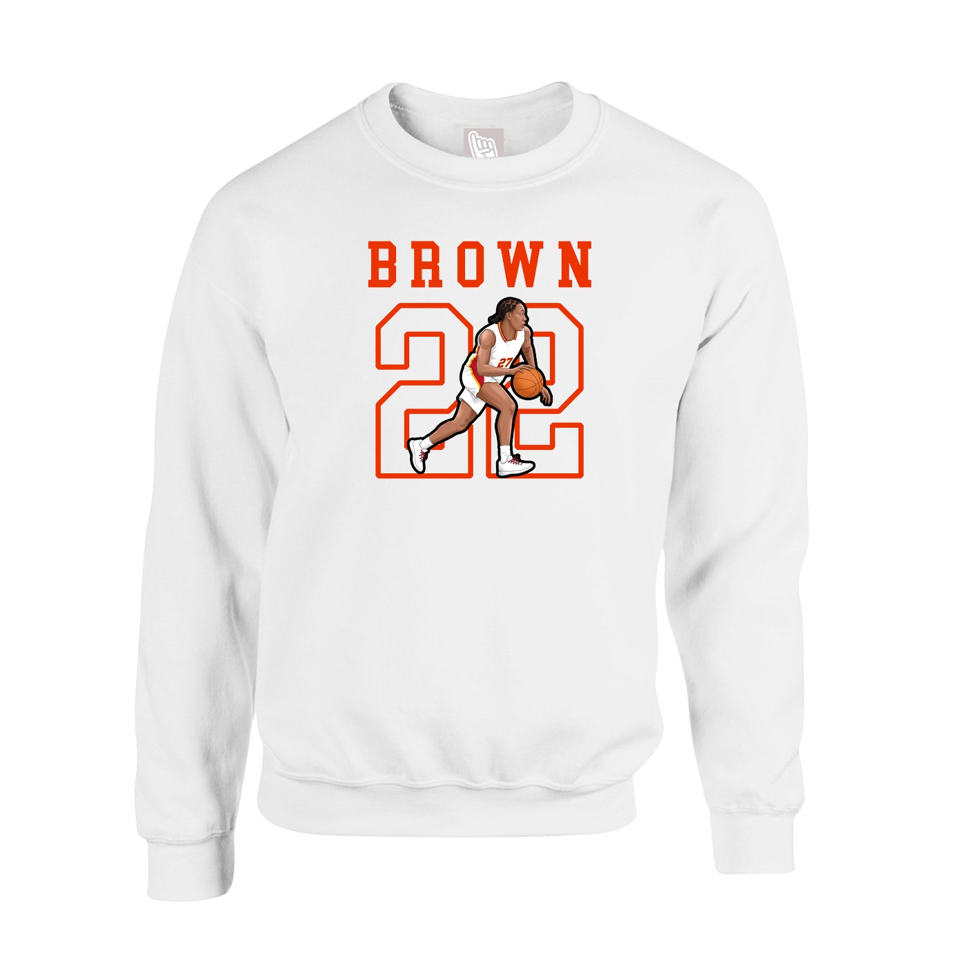 Fleece Crew — Shirsey in White