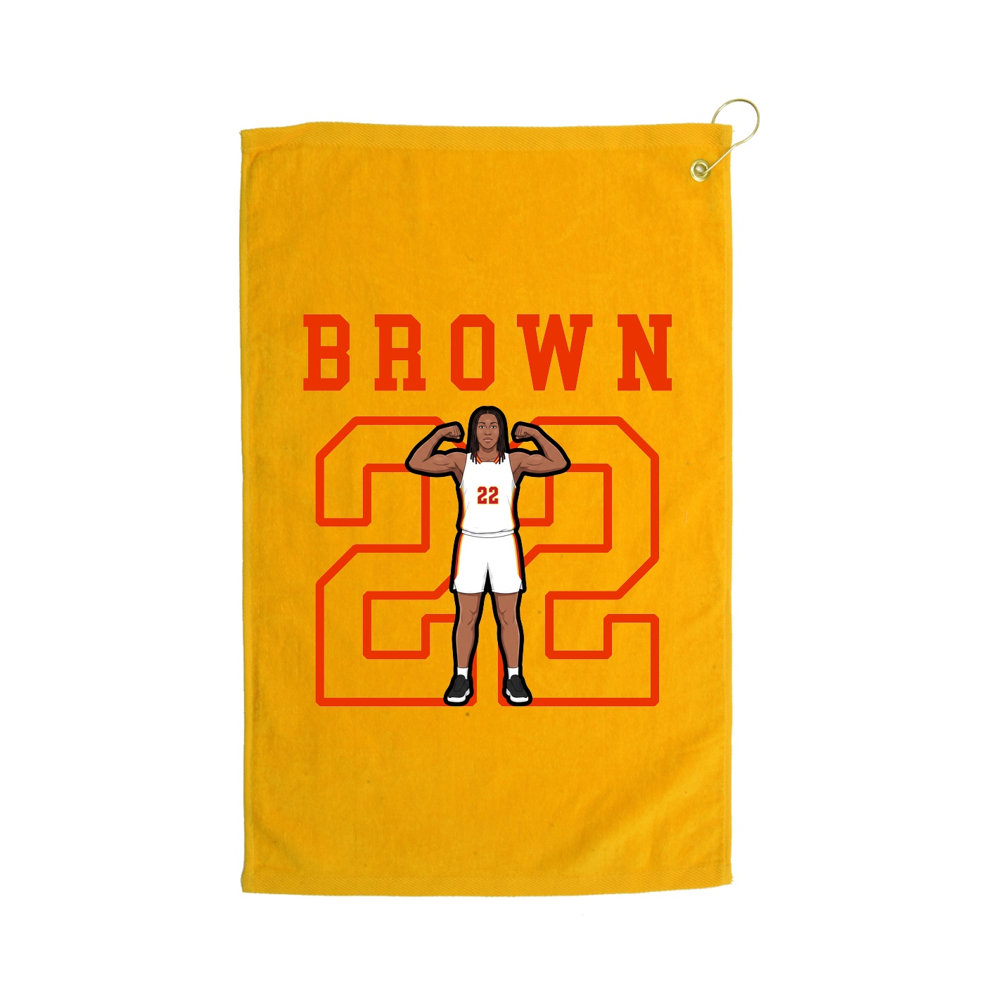 Golf Towel — Shirsey in Gold