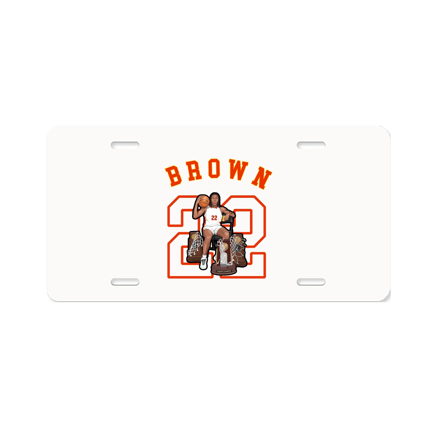 License Plate — Shirsey Arch in Classic