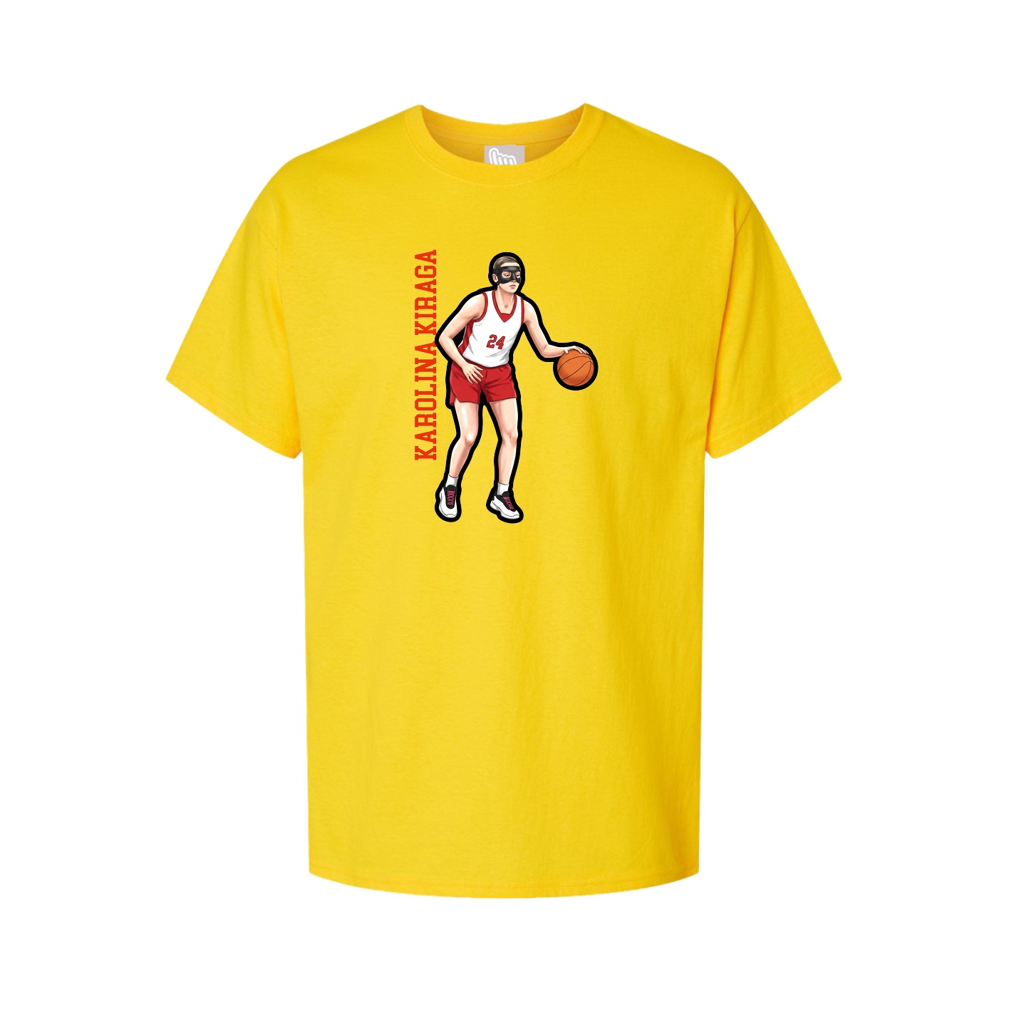 Tee — Name Vertical in Gold