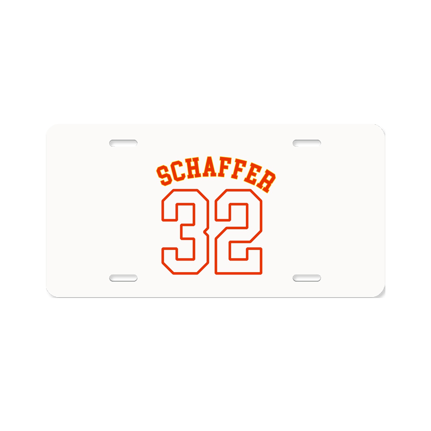 License Plate — Shirsey Arch in Classic