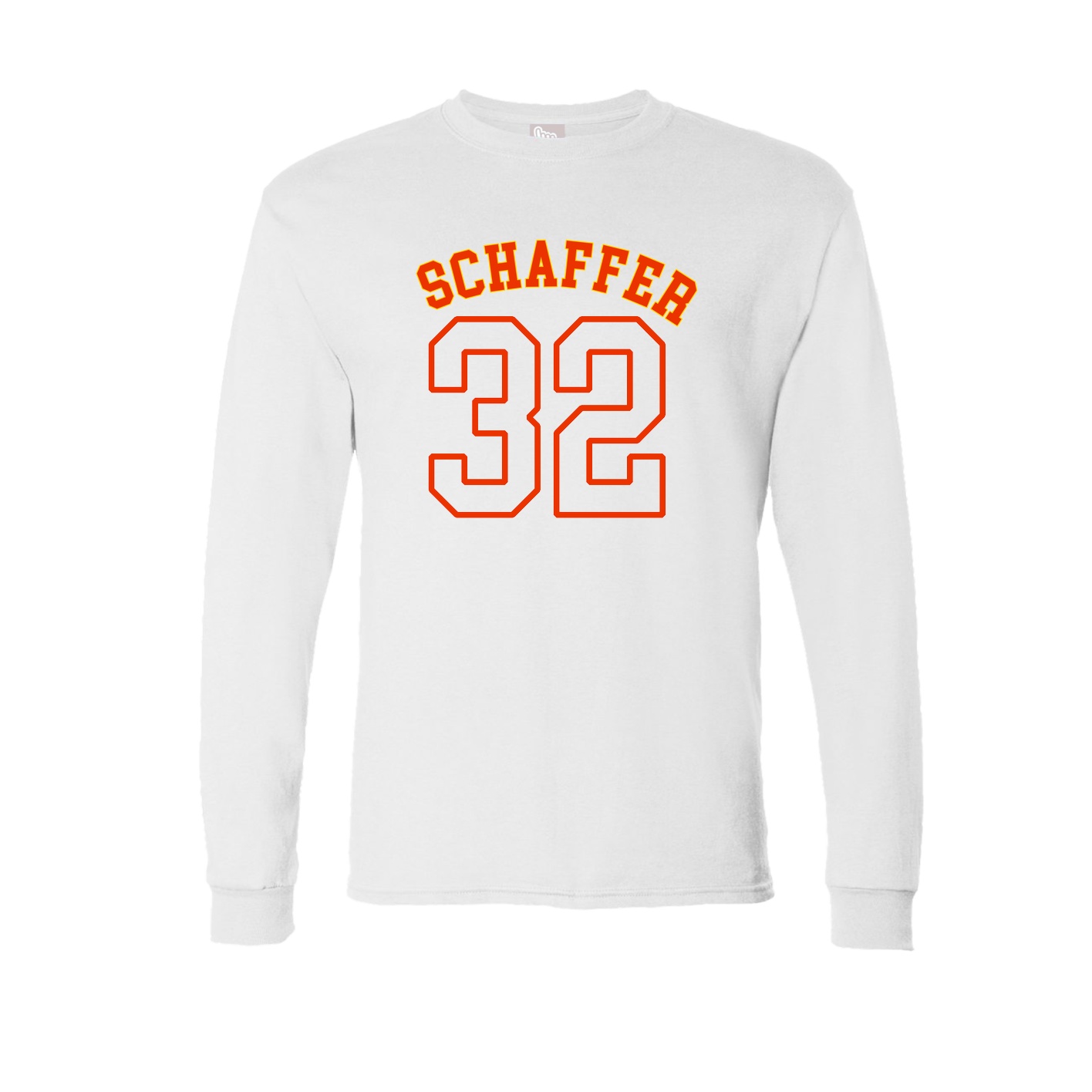 Long Sleeve Tee — Shirsey Arch in White
