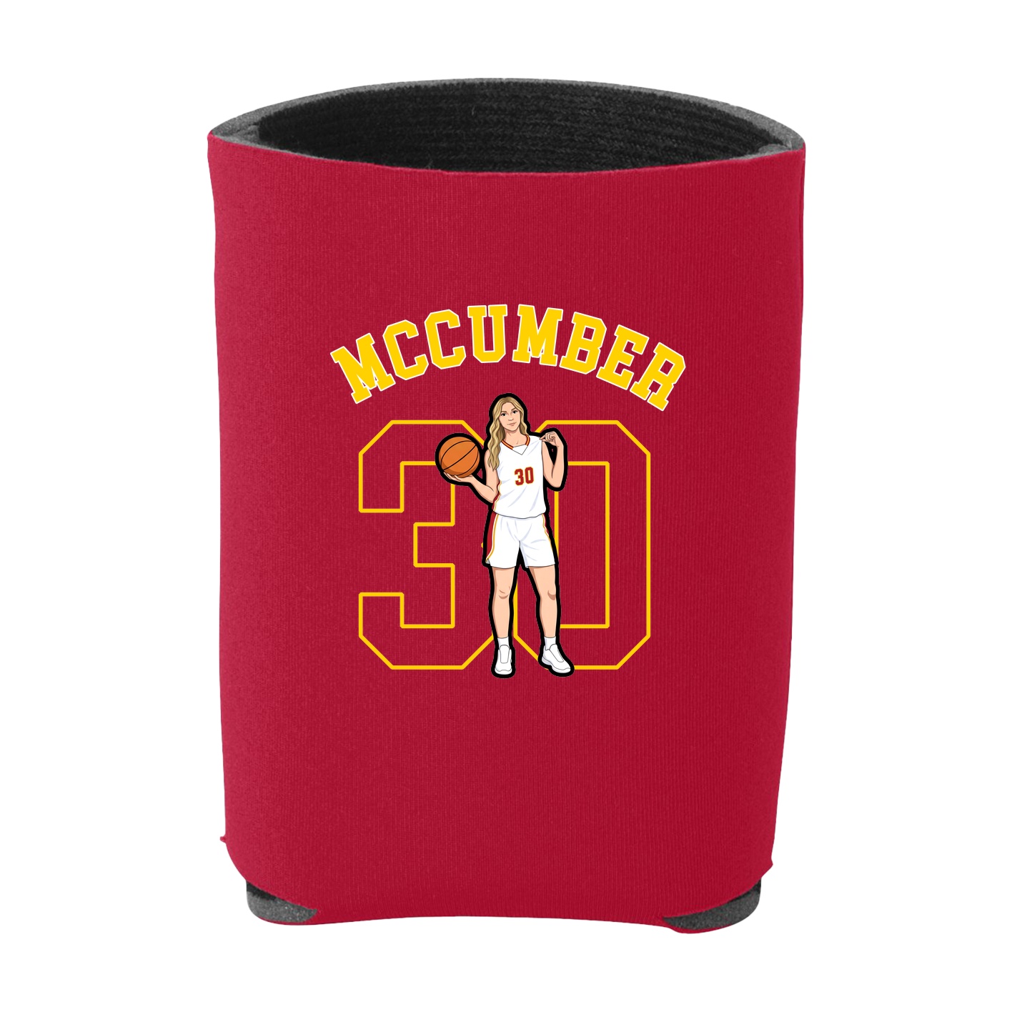 Can Holder — Shirsey Arch in Red