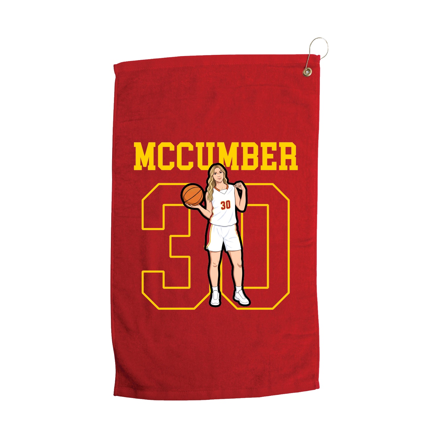 Golf Towel — Shirsey in Red