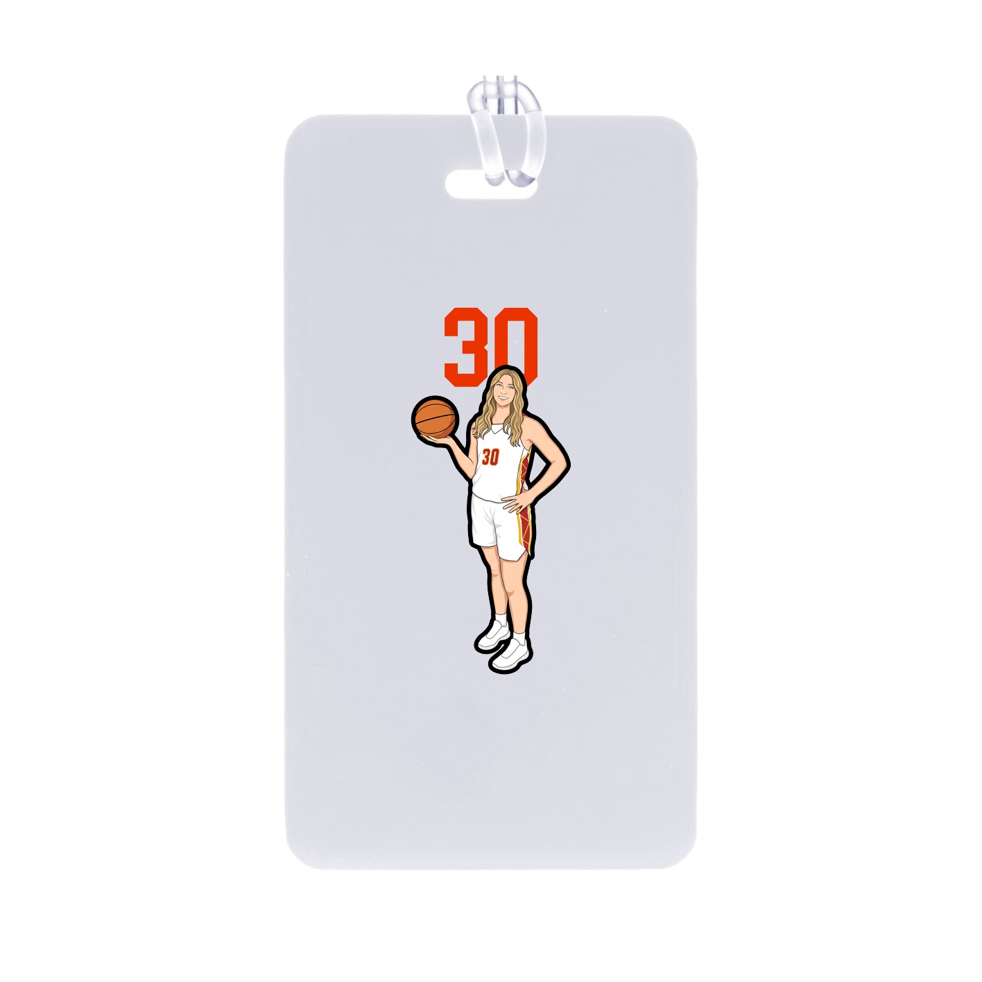 Bag Tag — Number Top in Classic