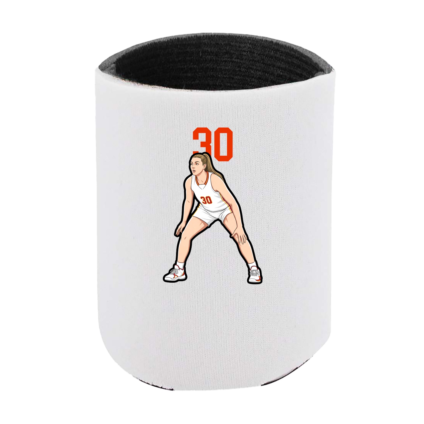 Can Holder — Number Top in White