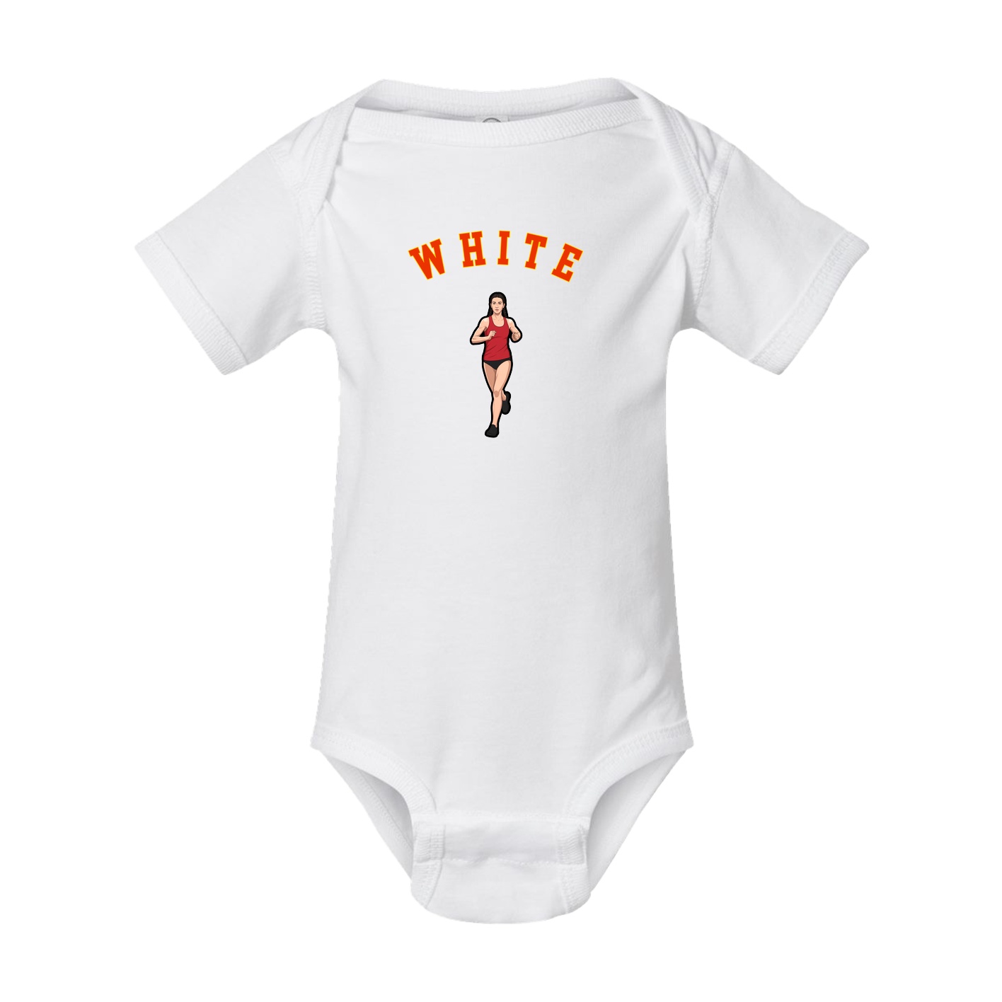 Baby Onesie — Shirsey Arch in White