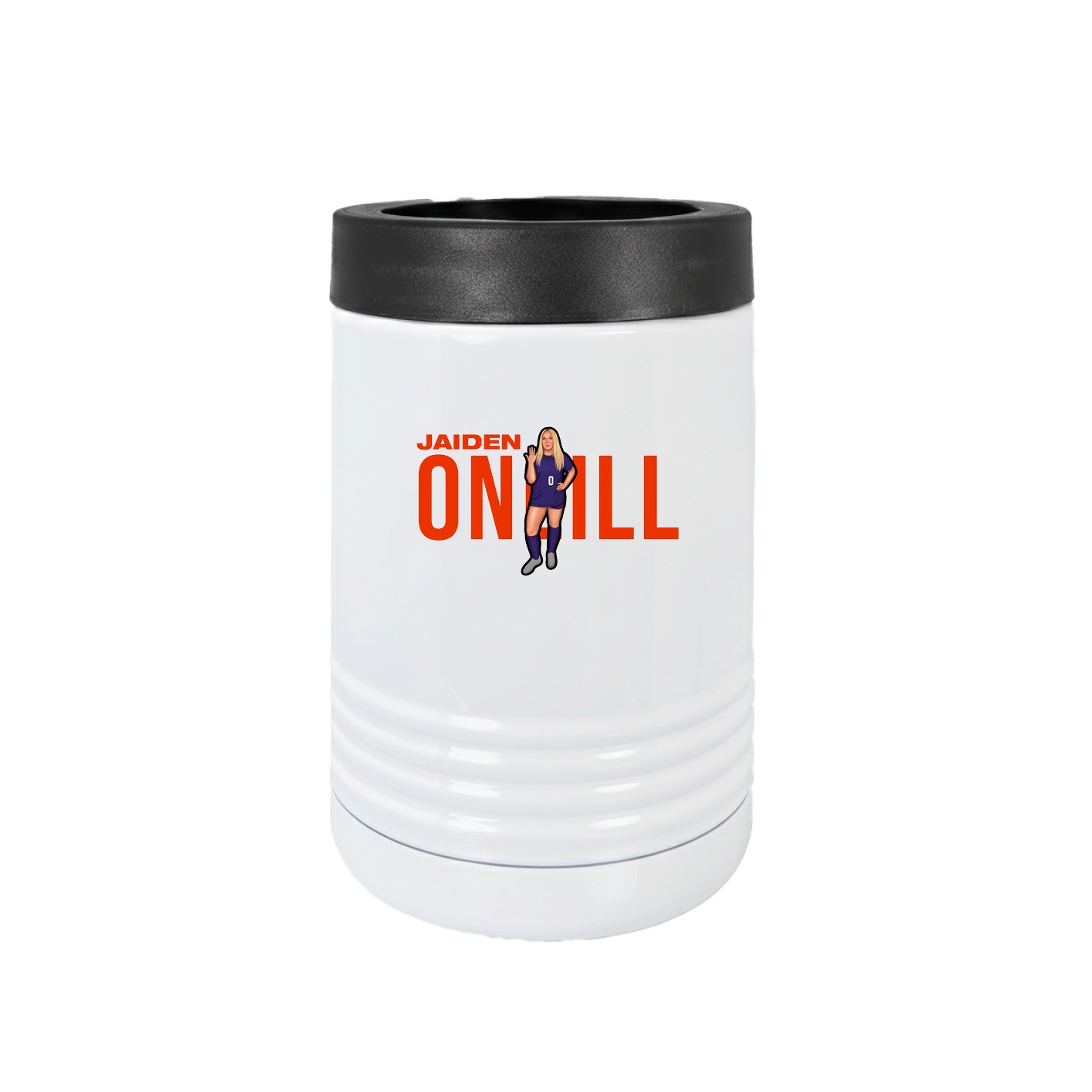 Beverage Holder — Player Name in White