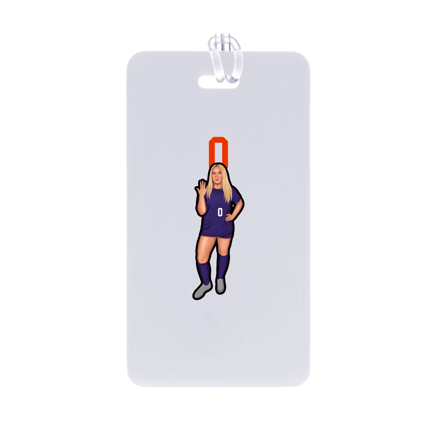 Bag Tag — Number Top in Classic