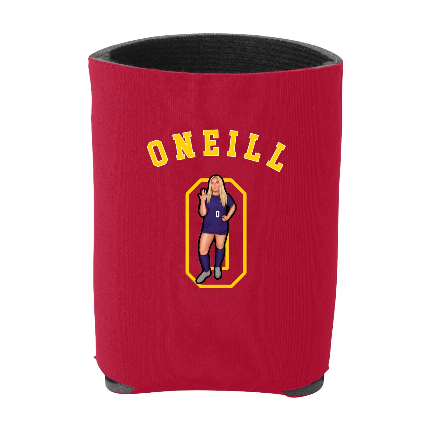 Can Holder — Shirsey Arch in Red