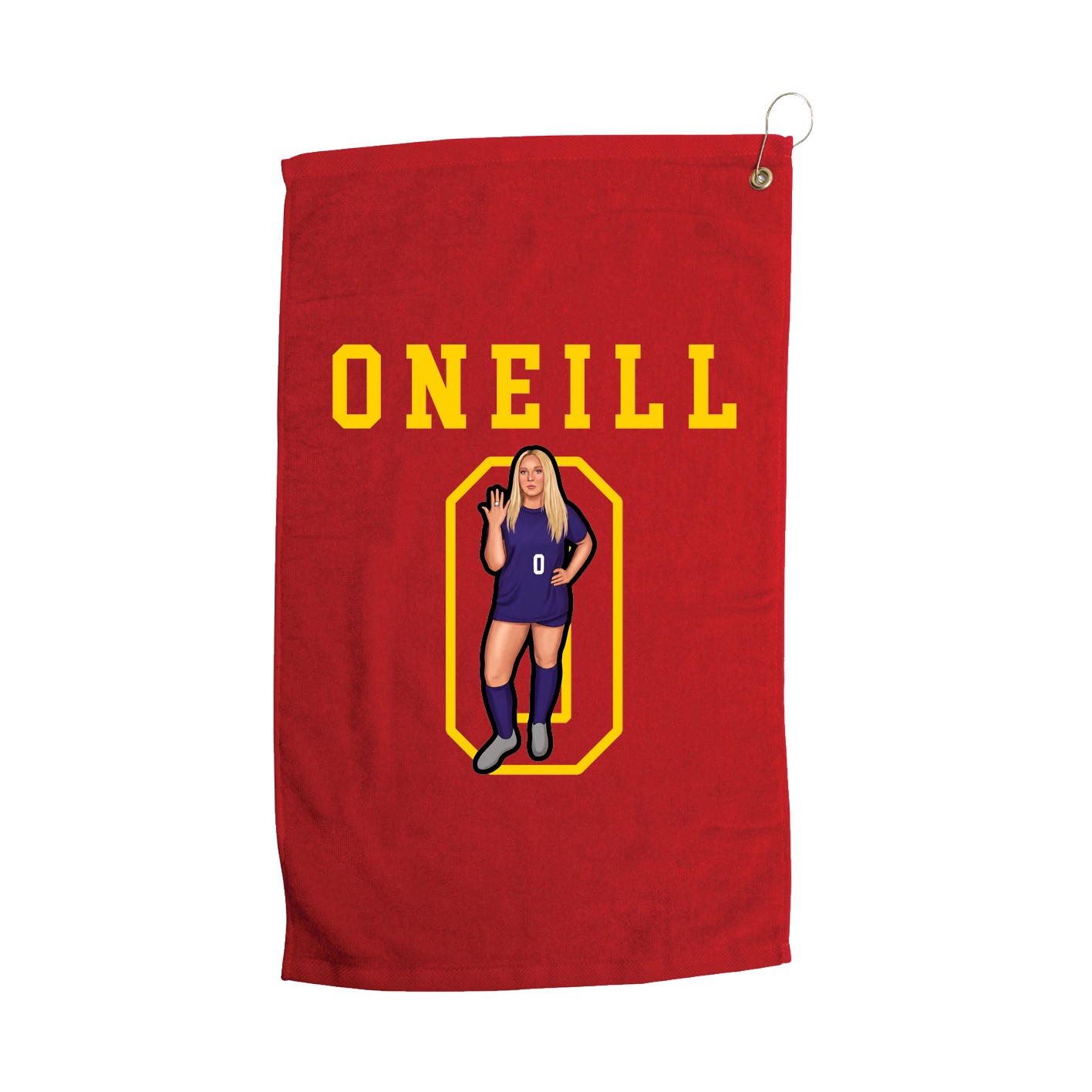 Golf Towel — Shirsey in Red
