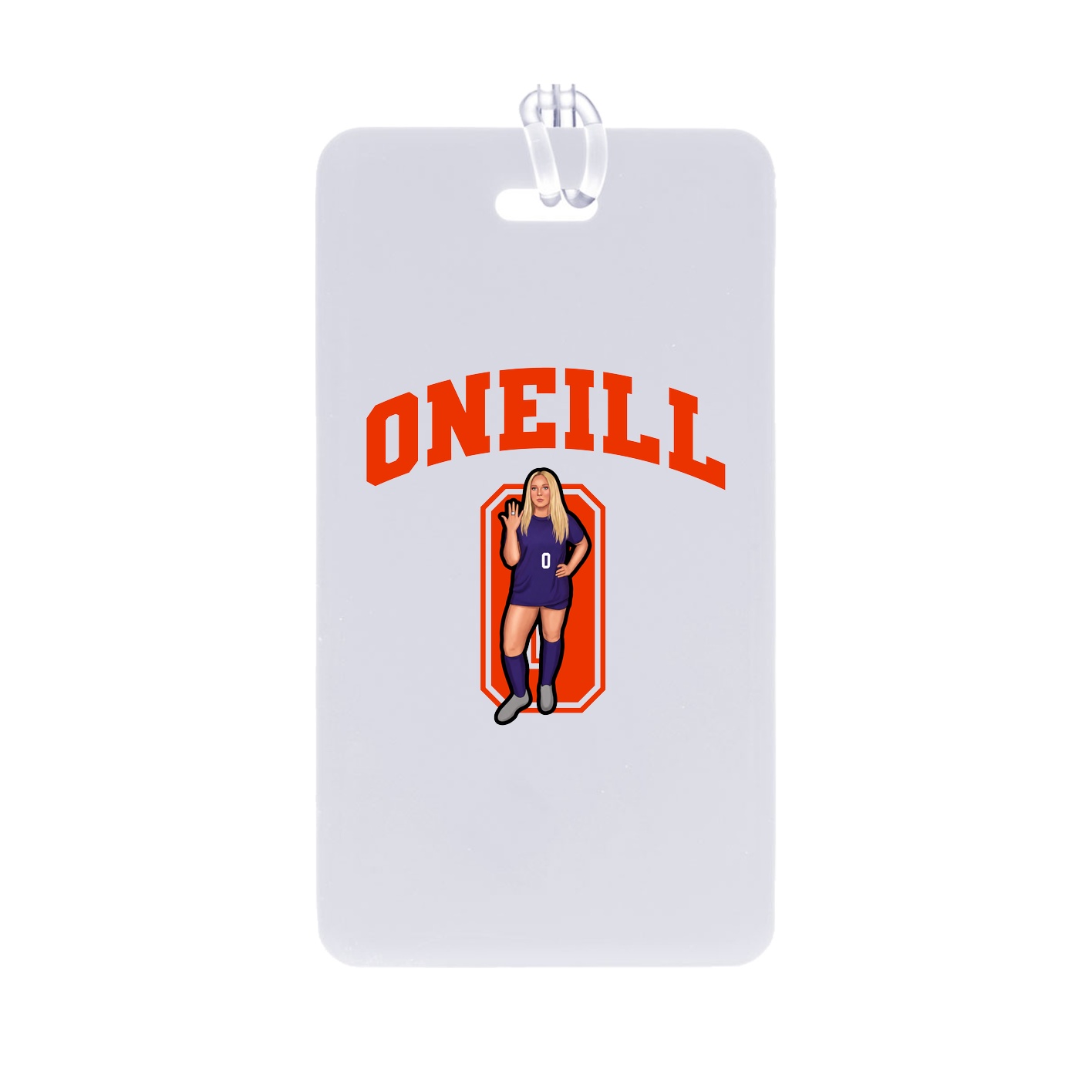 Bag Tag — Number in Classic