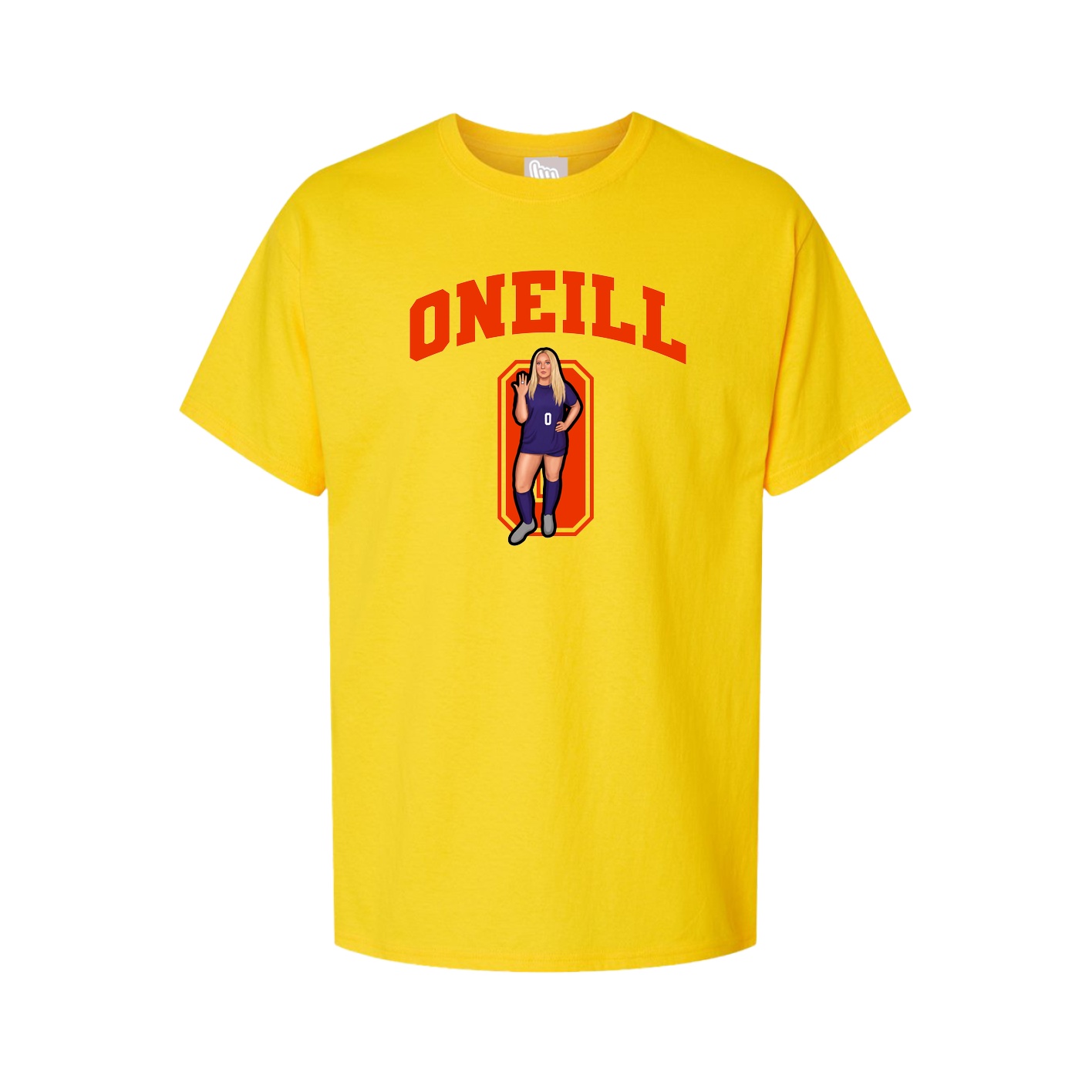 Tee — Number in Gold