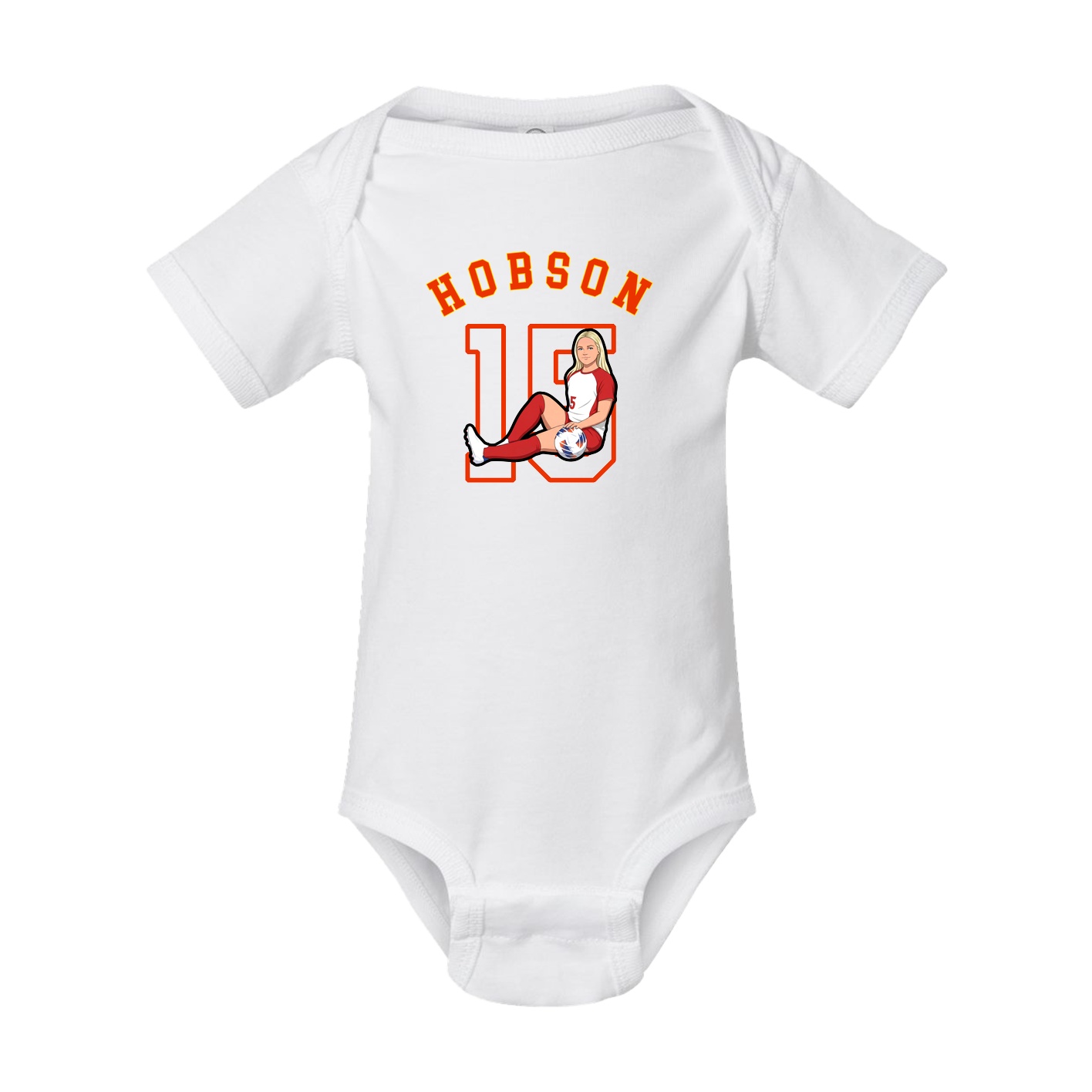 Baby Onesie — Shirsey Arch in White