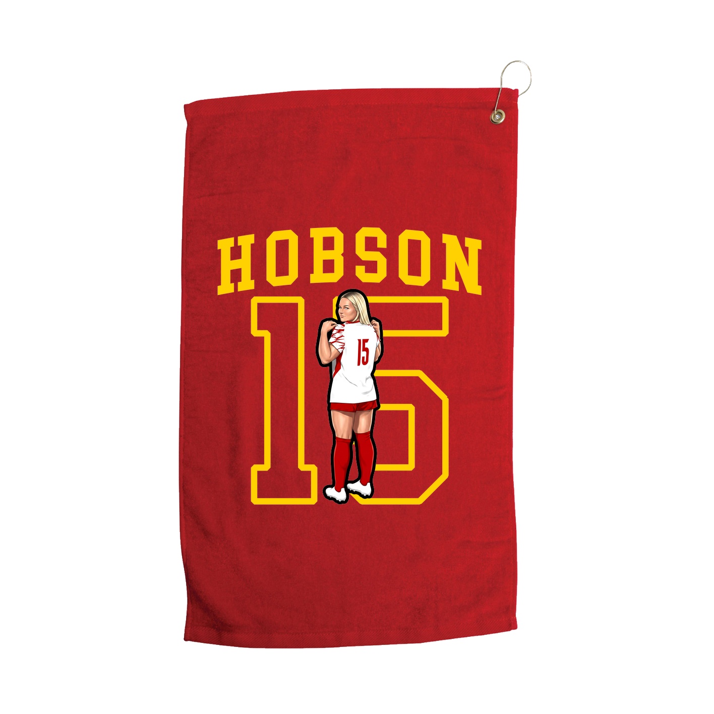 Golf Towel — Shirsey in Red