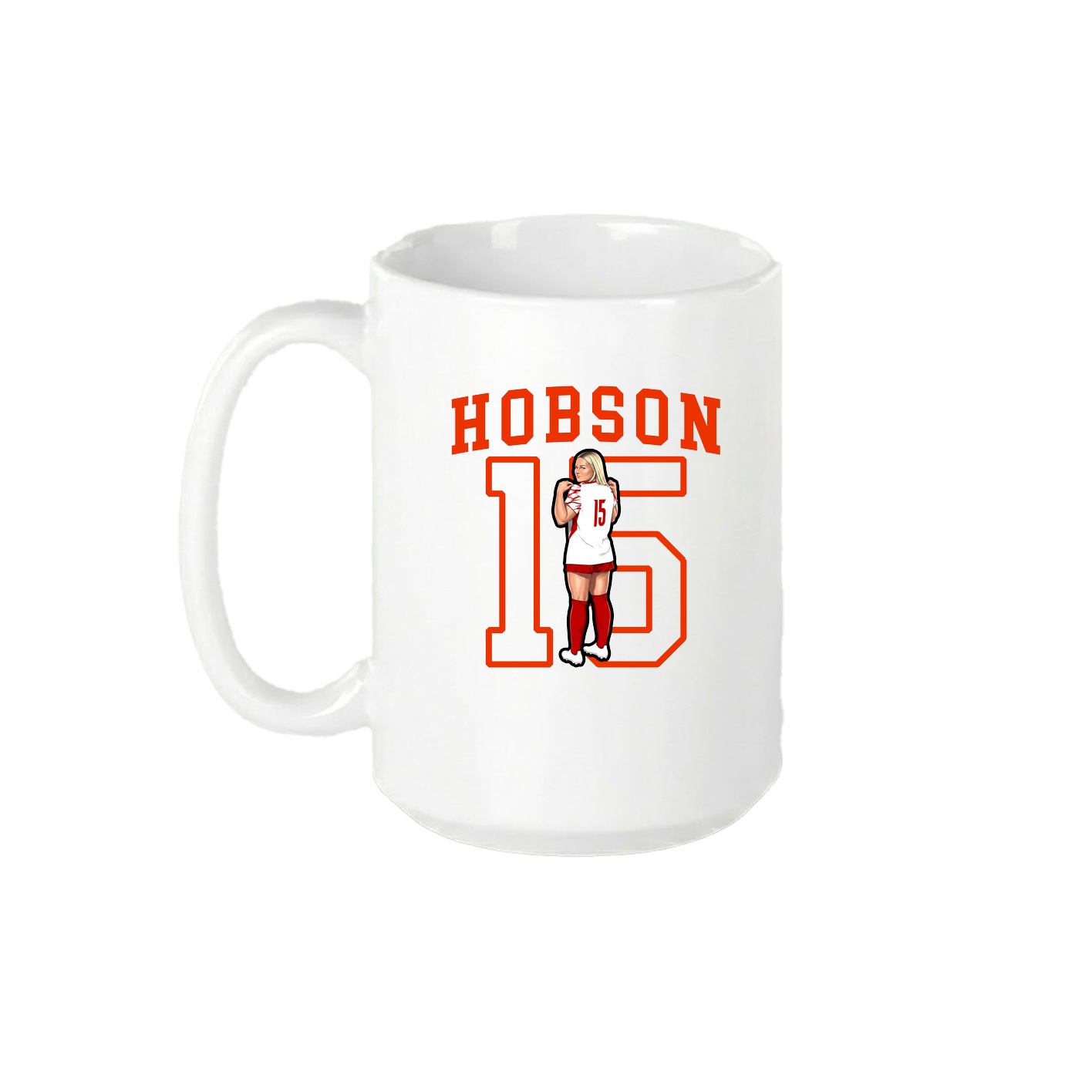 15oz Coffee Mug — Shirsey in White