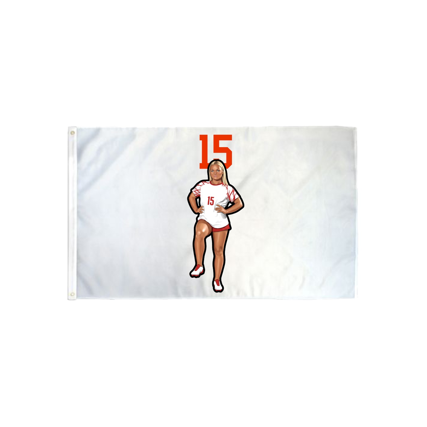3x5 Flag — Number Top in Classic