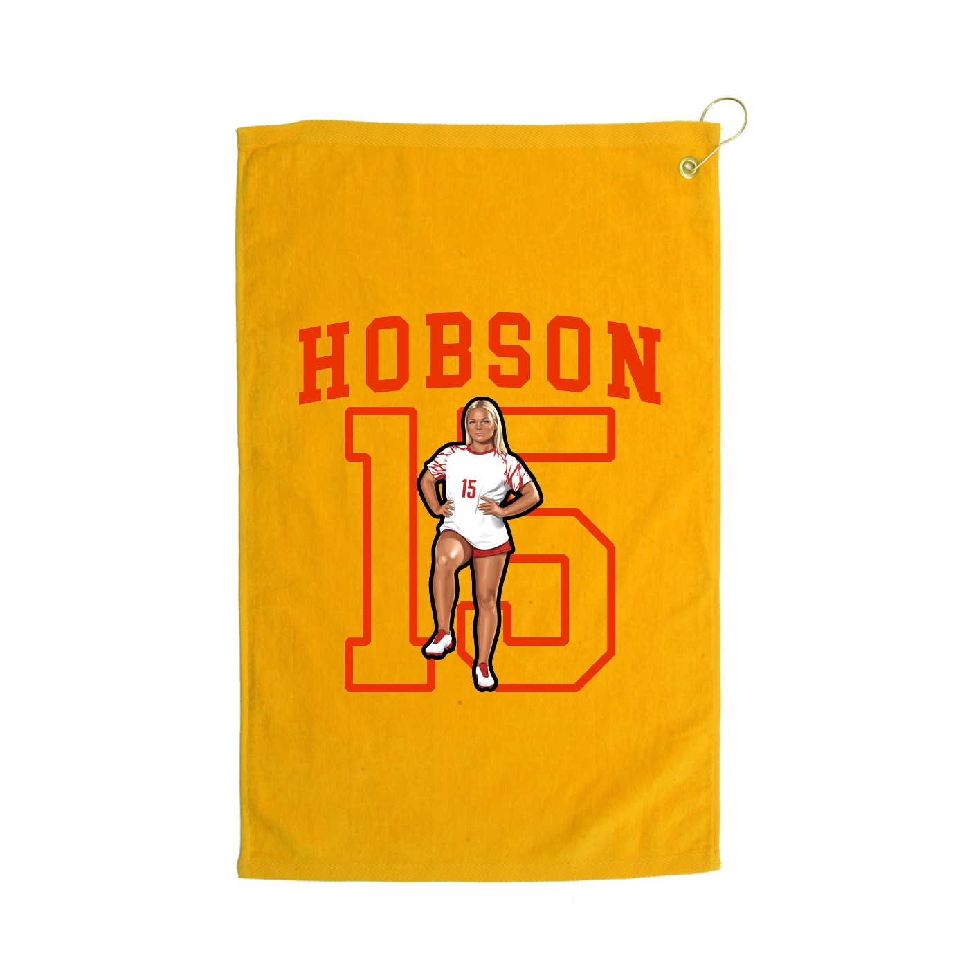Golf Towel — Shirsey in Gold