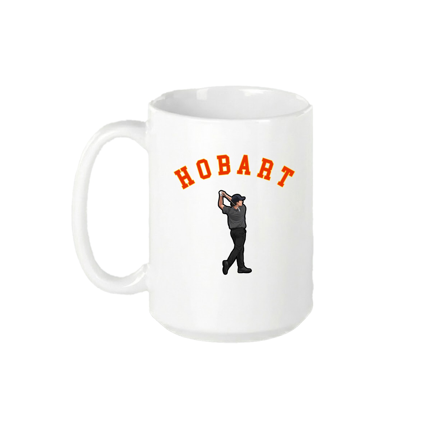 15oz Coffee Mug — Shirsey Arch in White