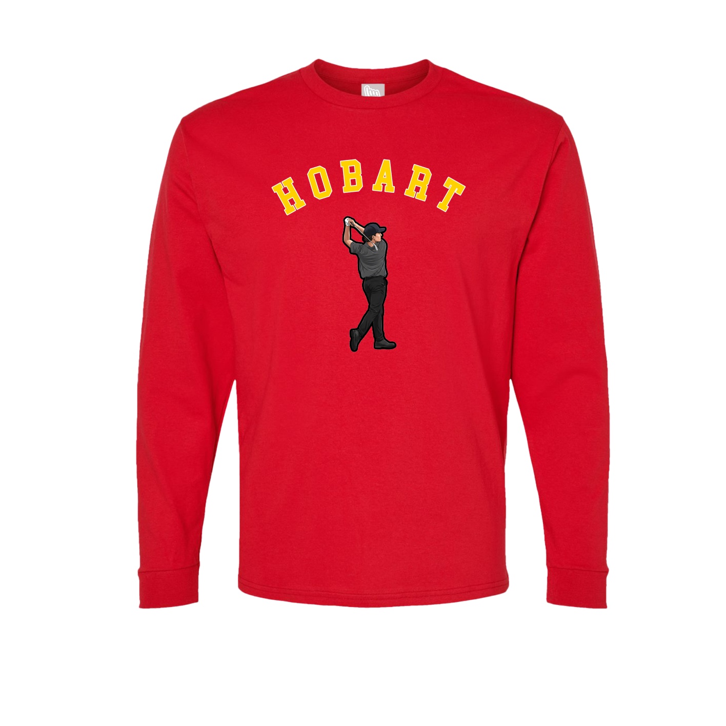 Long Sleeve Tee — Shirsey Arch in Red
