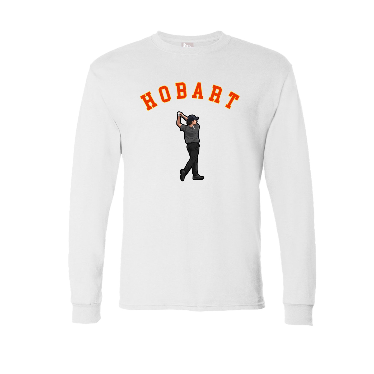Long Sleeve Tee — Shirsey Arch in White