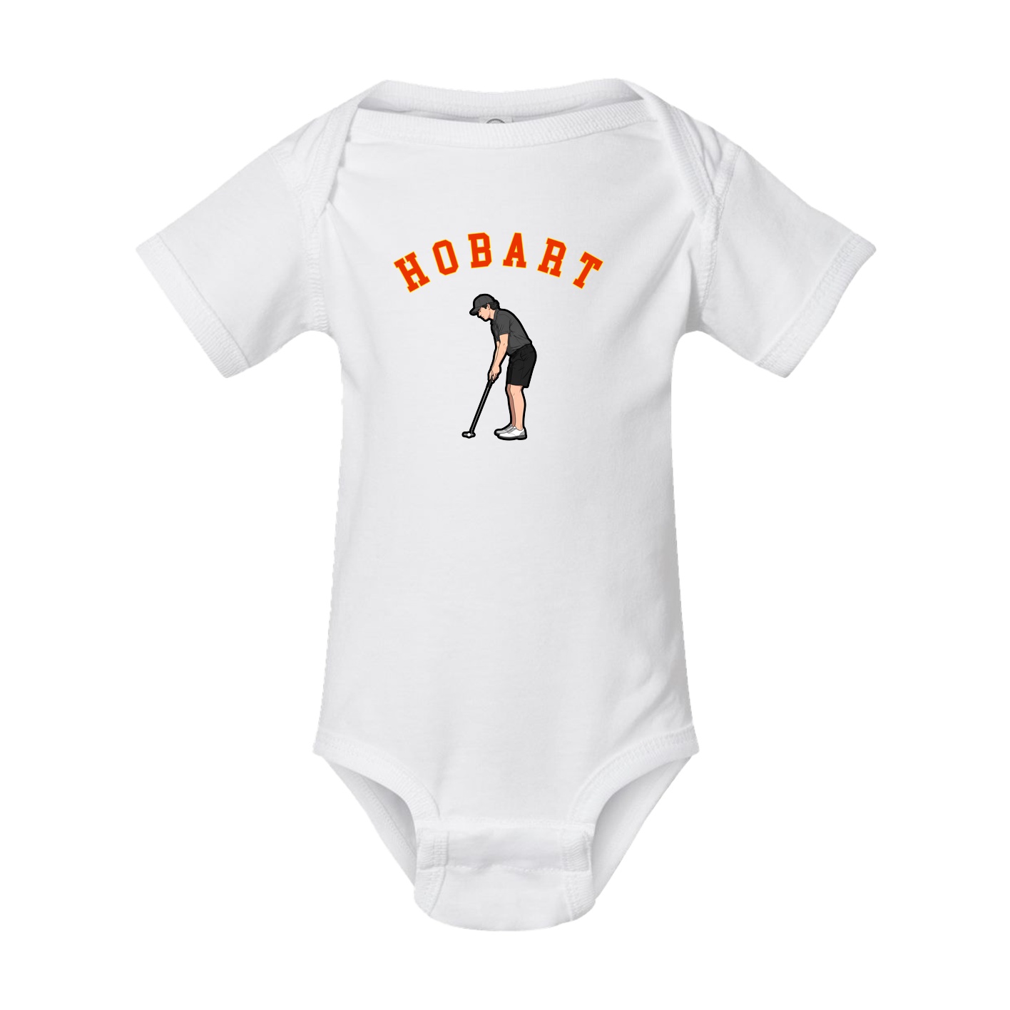 Baby Onesie — Shirsey Arch in White