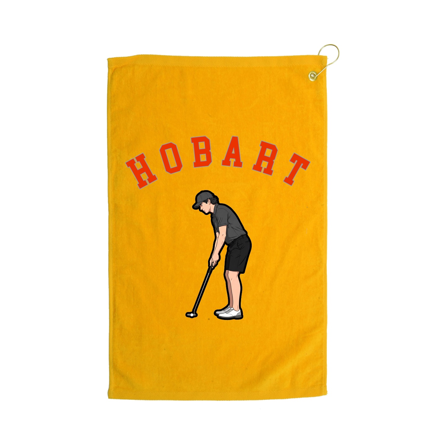 Golf Towel — Shirsey Arch in Gold