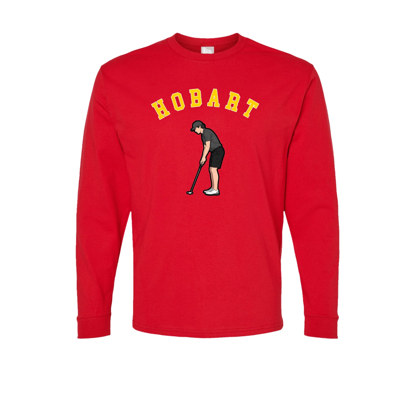 Long Sleeve Tee — Shirsey Arch in Red