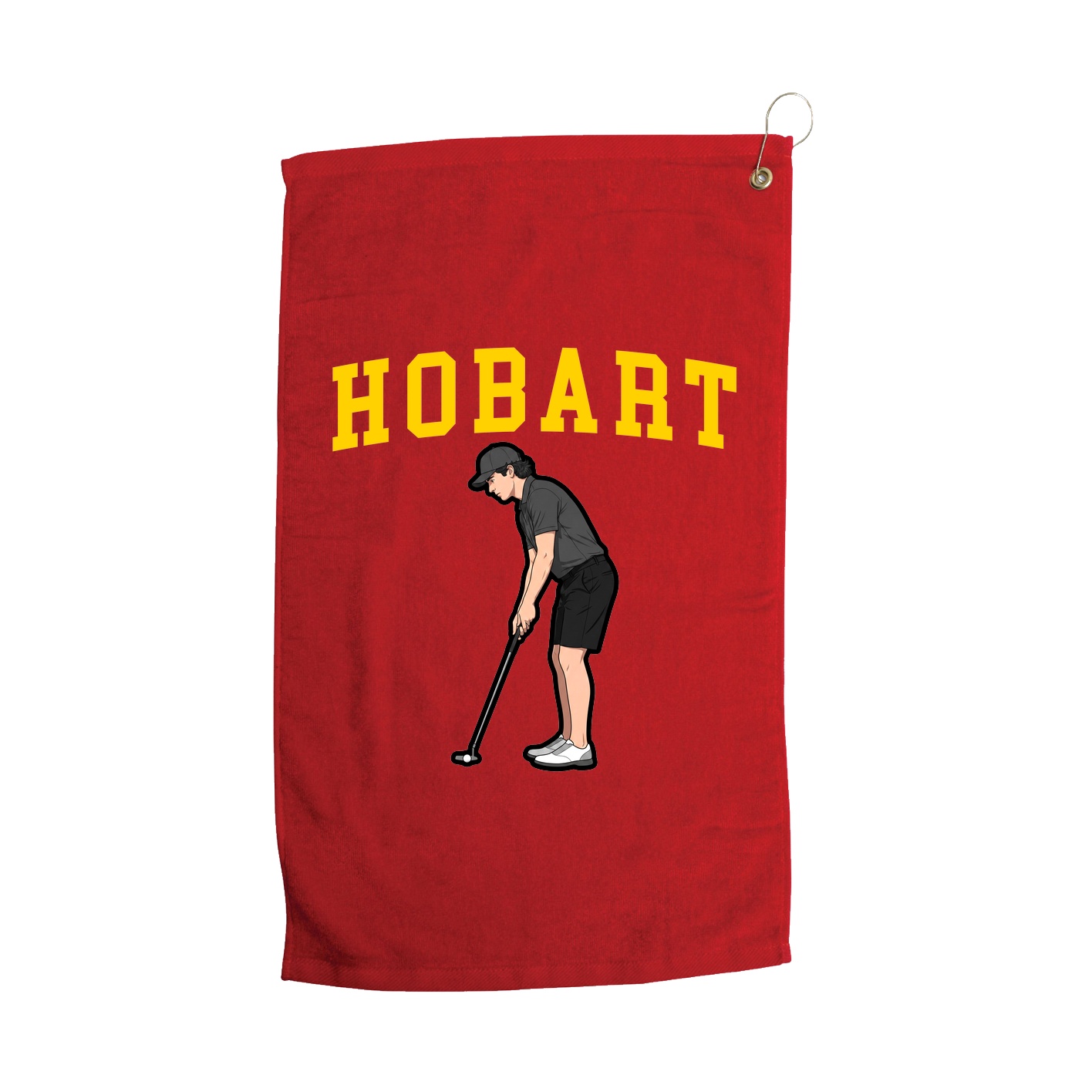 Golf Towel — Shirsey in Red