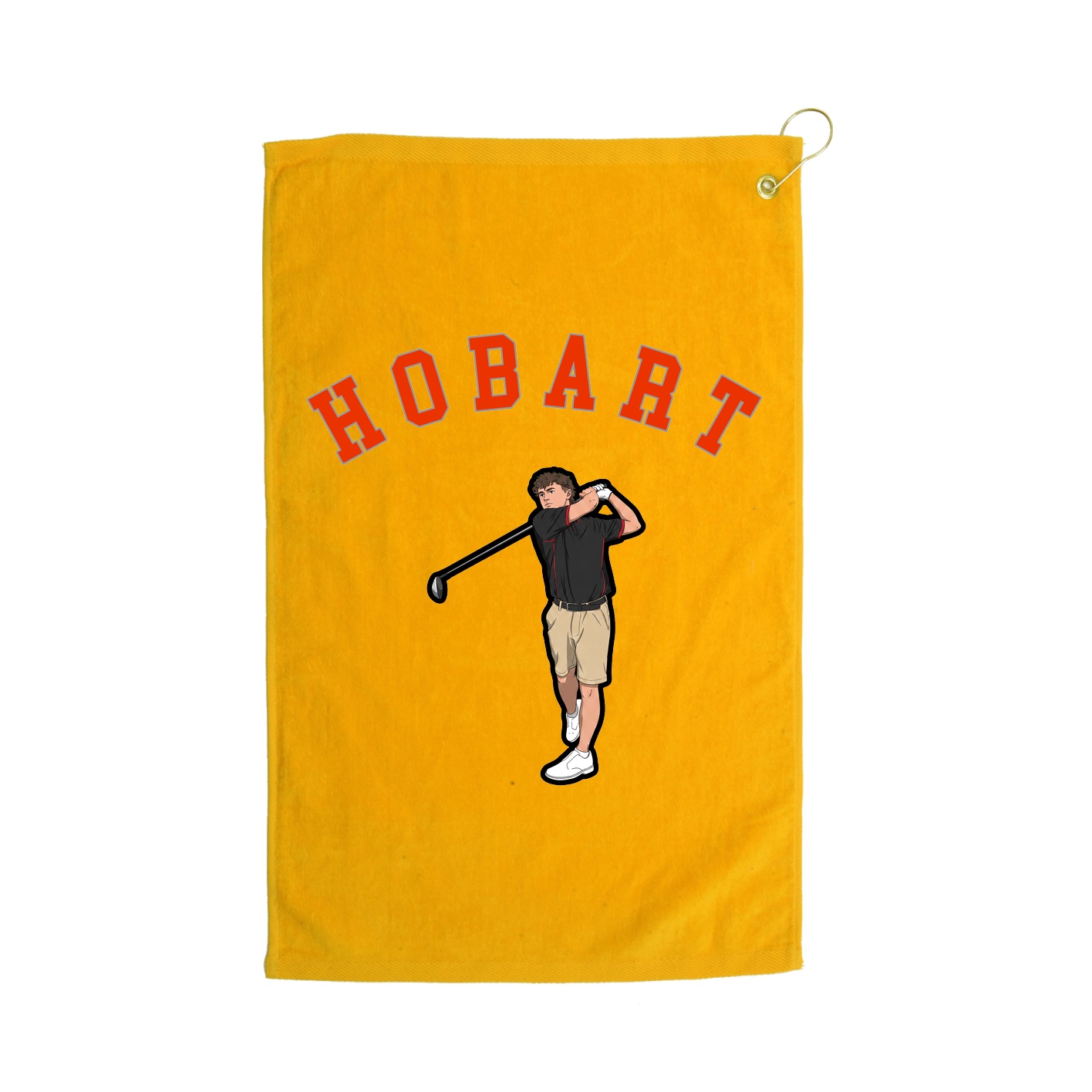 Golf Towel — Shirsey Arch in Gold
