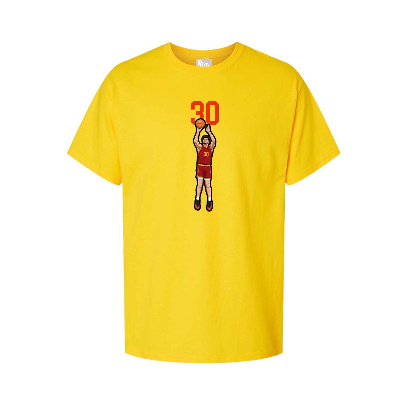 Tee — Number Top in Gold