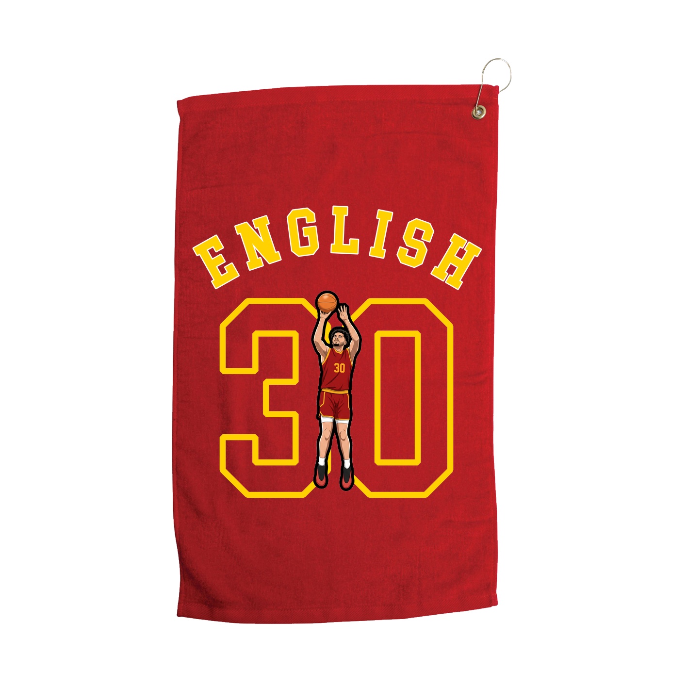 Golf Towel — Shirsey Arch in Red