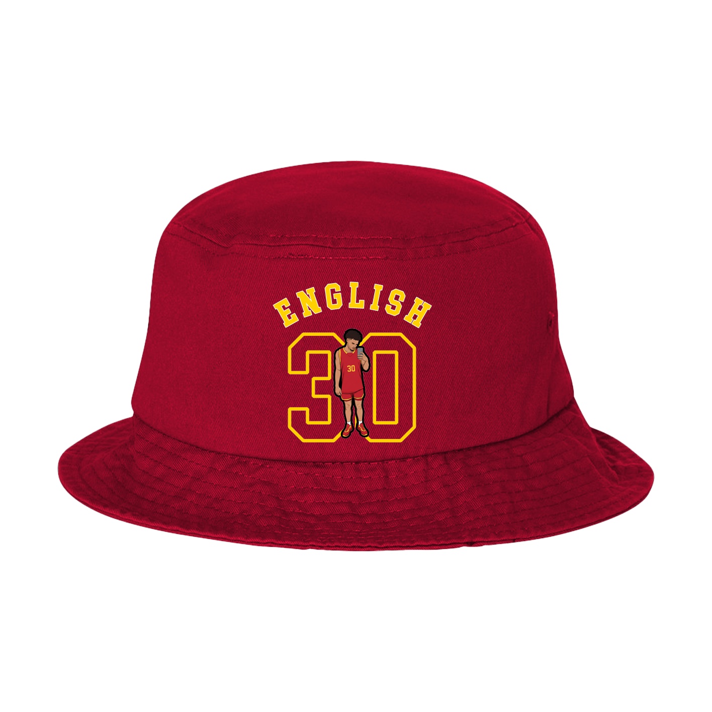 Bucket Cap — Shirsey Arch in Red