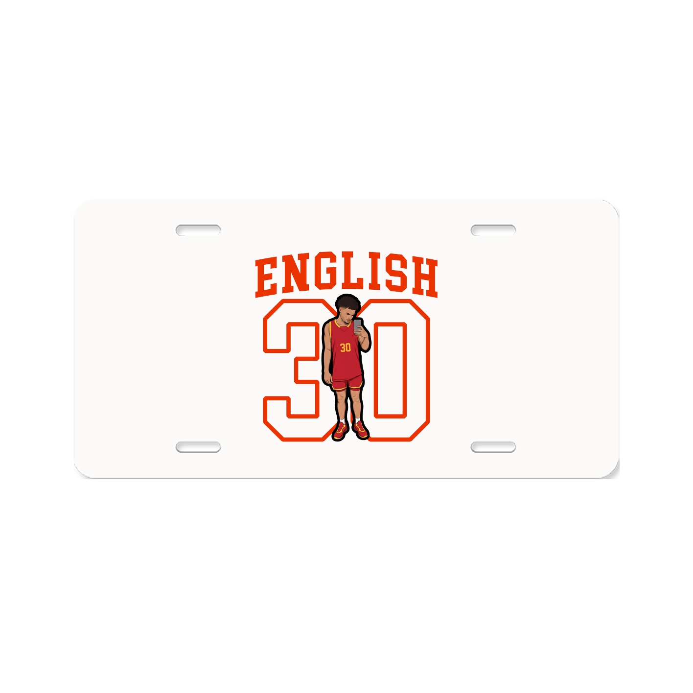 Aluminum License Plate