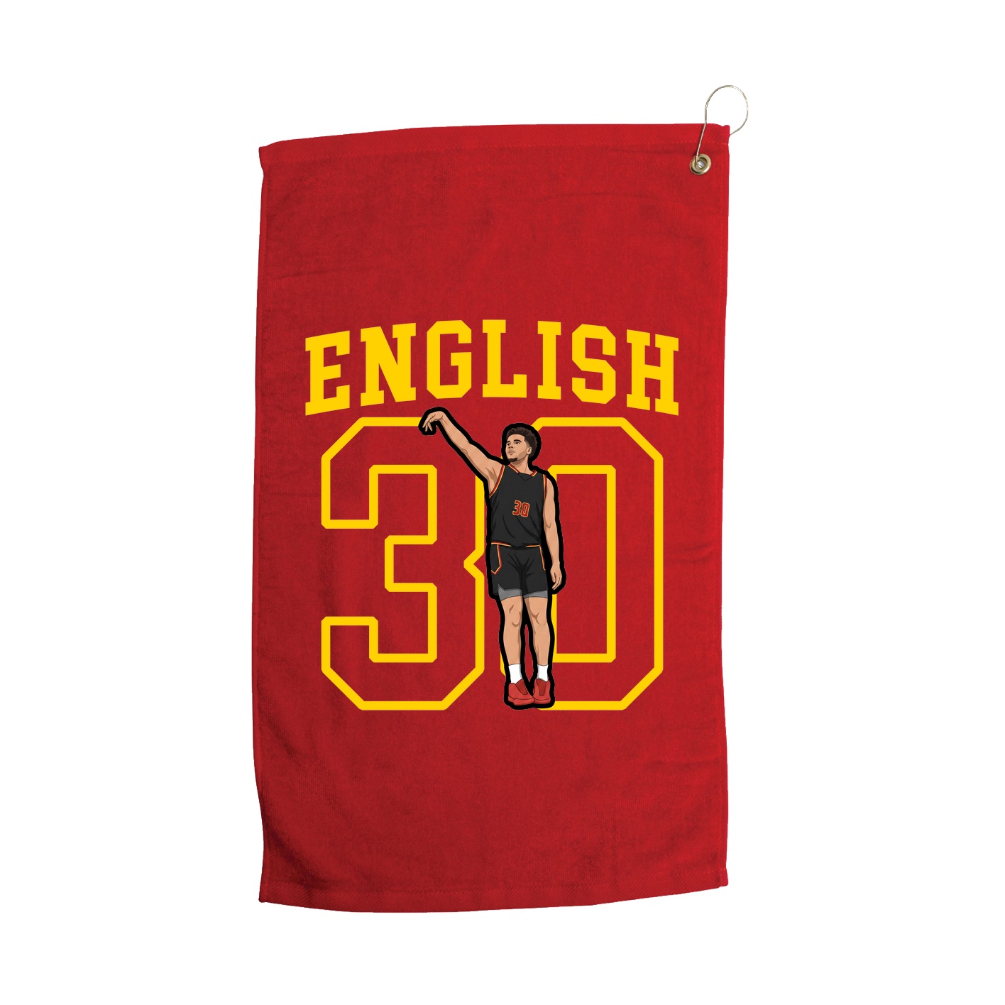 Golf Towel — Shirsey in Red