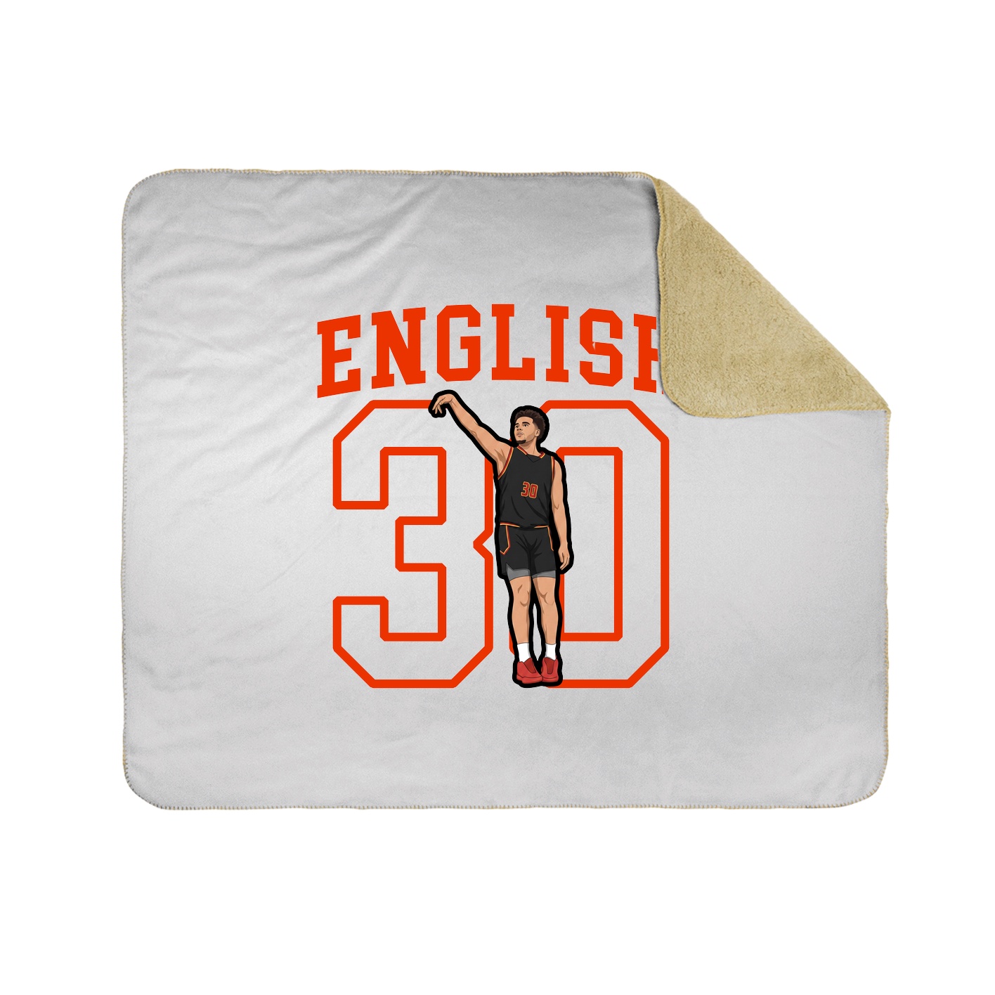 50x60 Sherpa Lined Throw Blanket