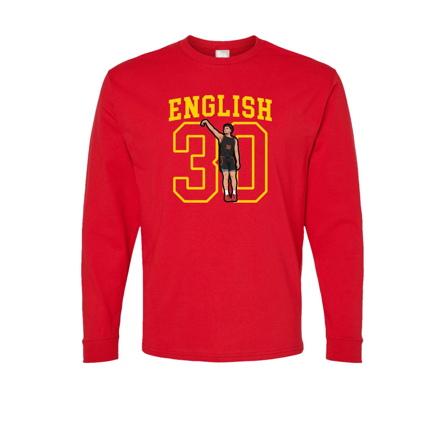 Long Sleeve Tee — Shirsey in Red