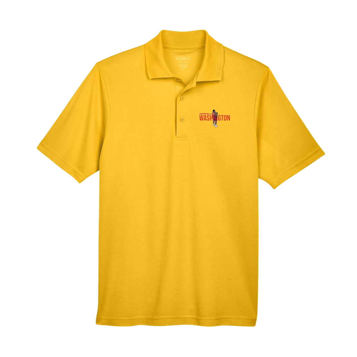 Performance Polo — Player Name in Gold