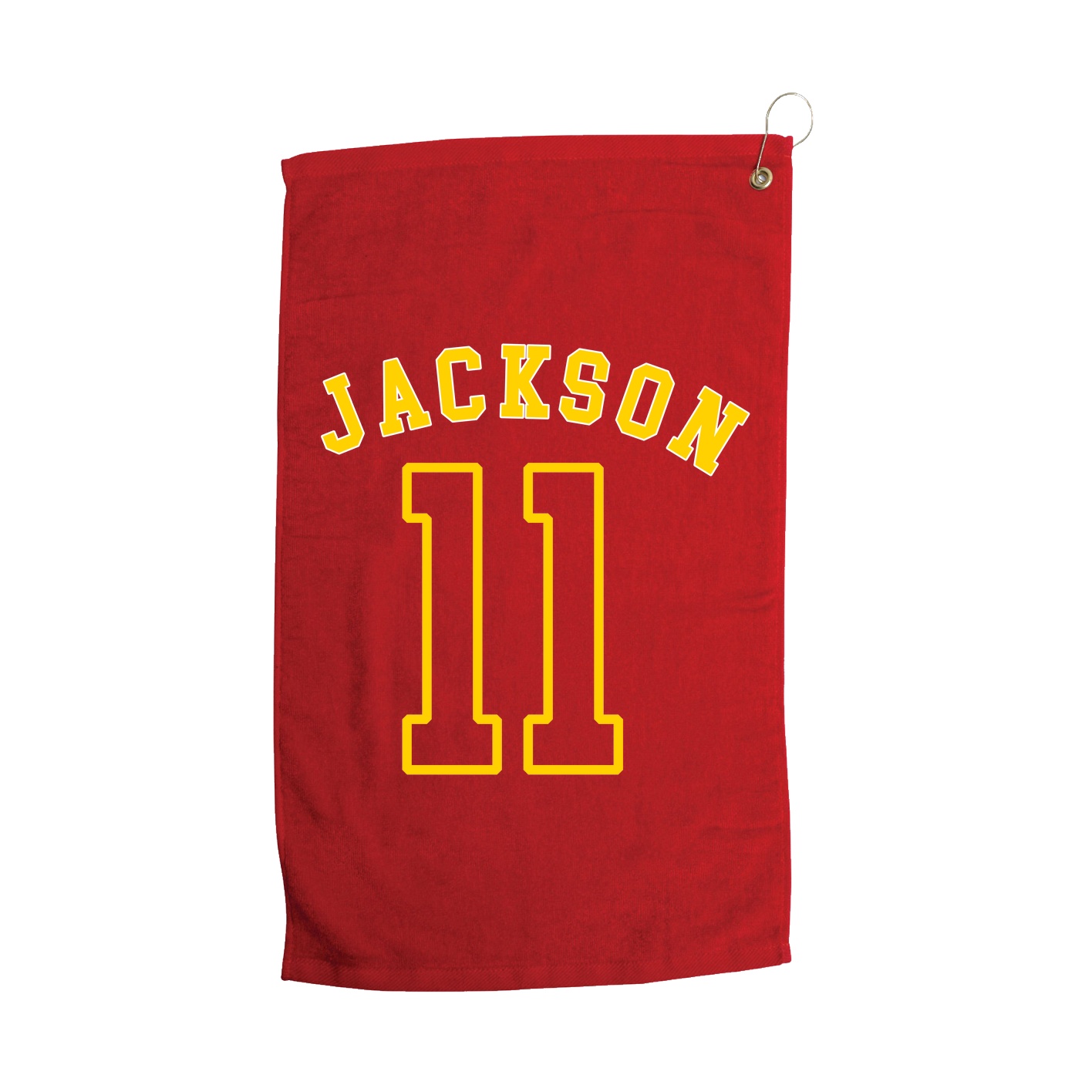 Golf Towel — Shirsey Arch in Red