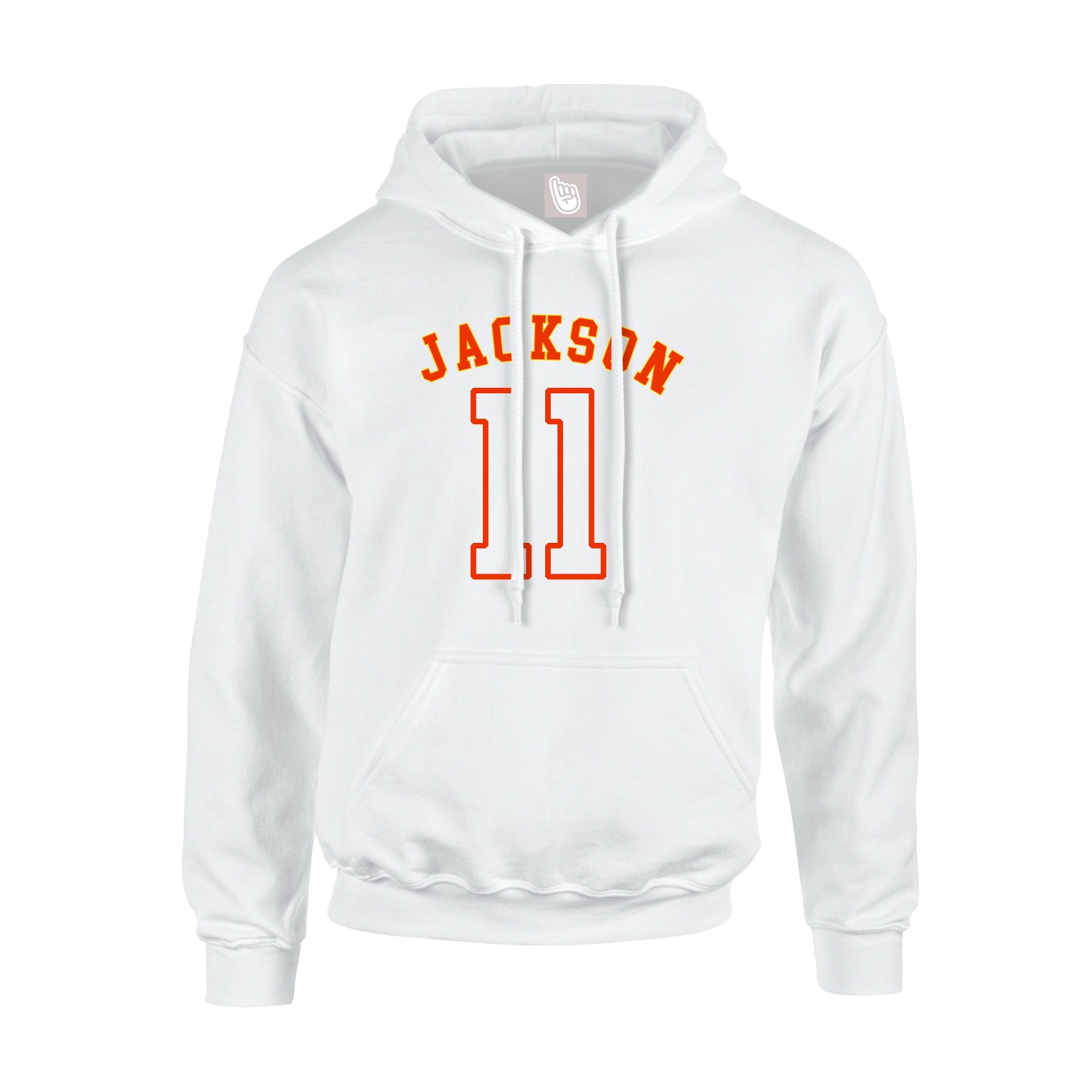 Youth Hoodie — Shirsey Arch in White