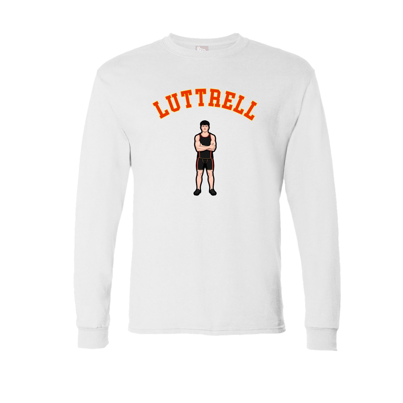 Long Sleeve Tee — Shirsey Arch in White