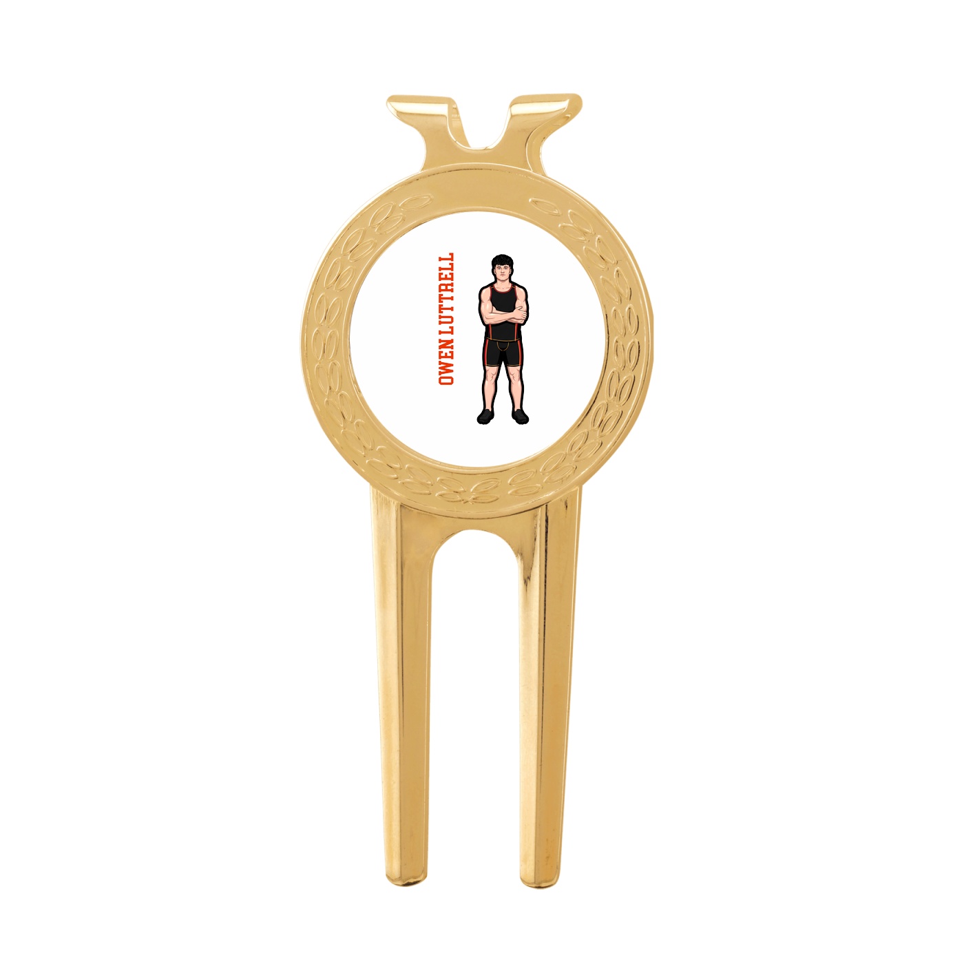 Divot Tool with Ball Marker — Name Vertical in Classic