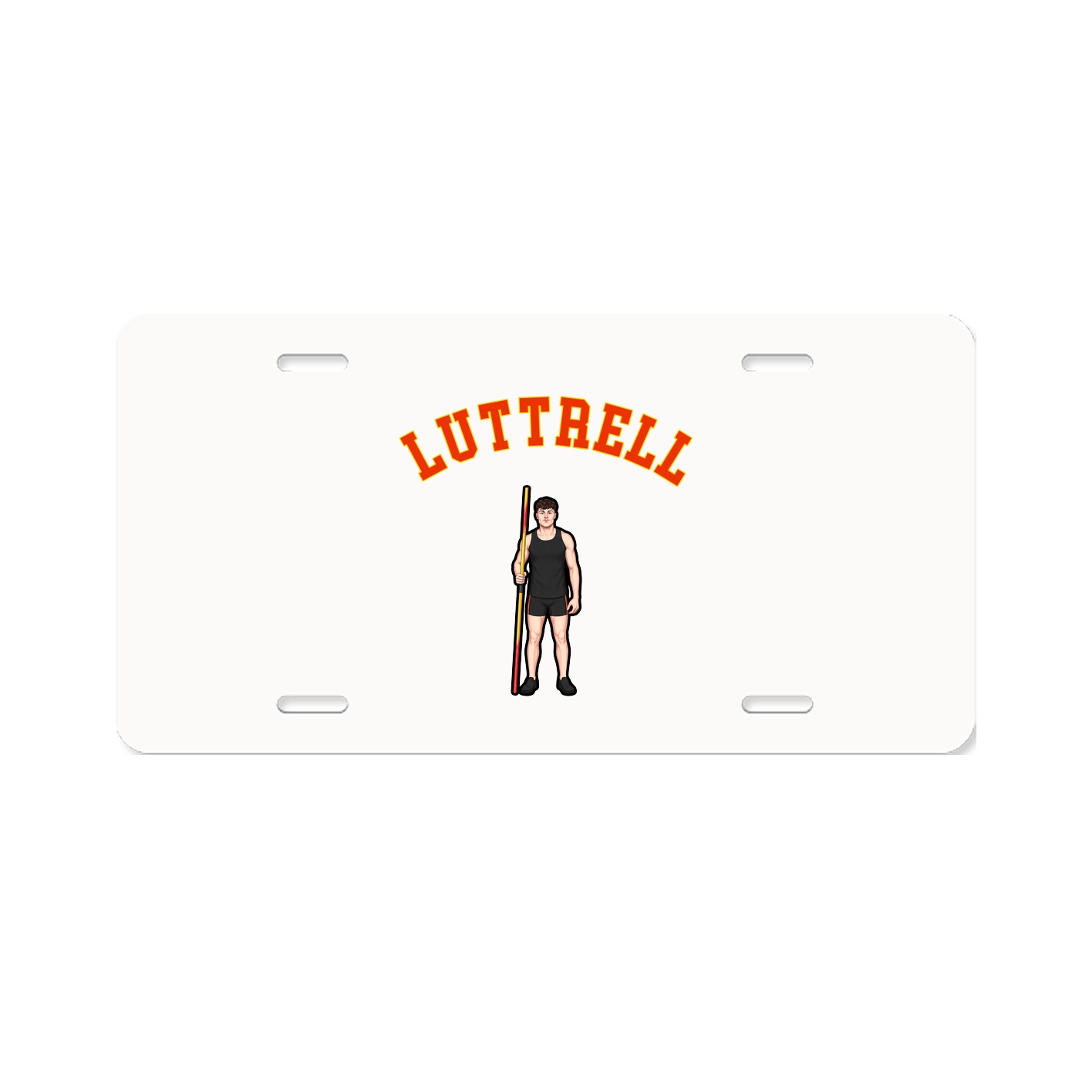 License Plate — Shirsey Arch in Classic