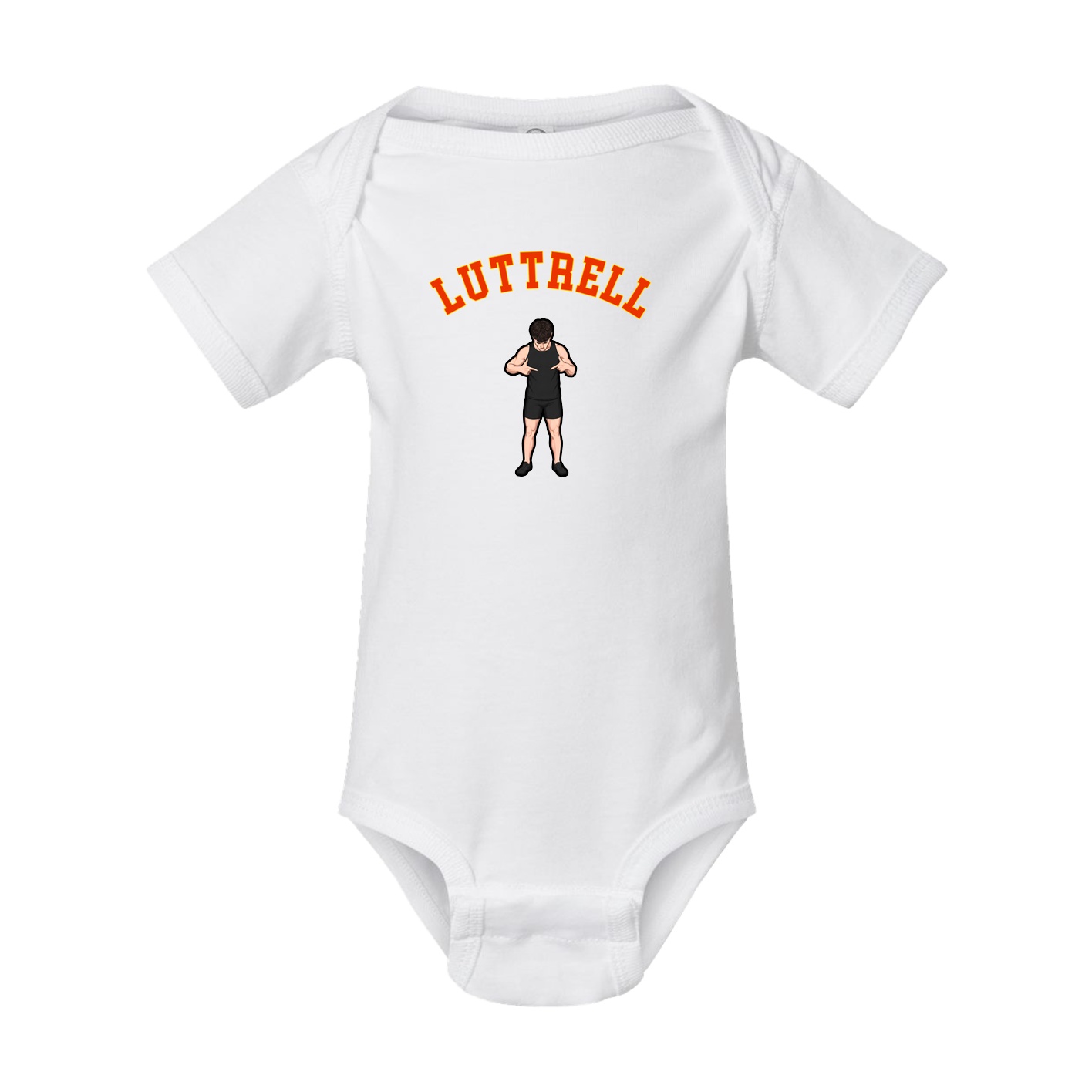 Baby Onesie — Shirsey Arch in White