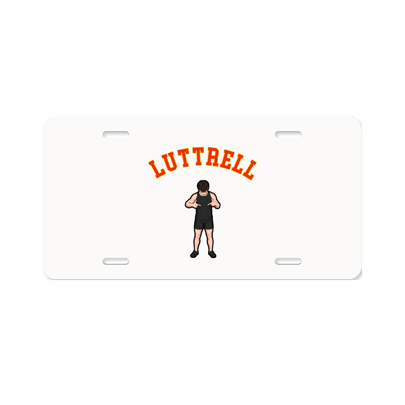 License Plate — Shirsey Arch in Classic