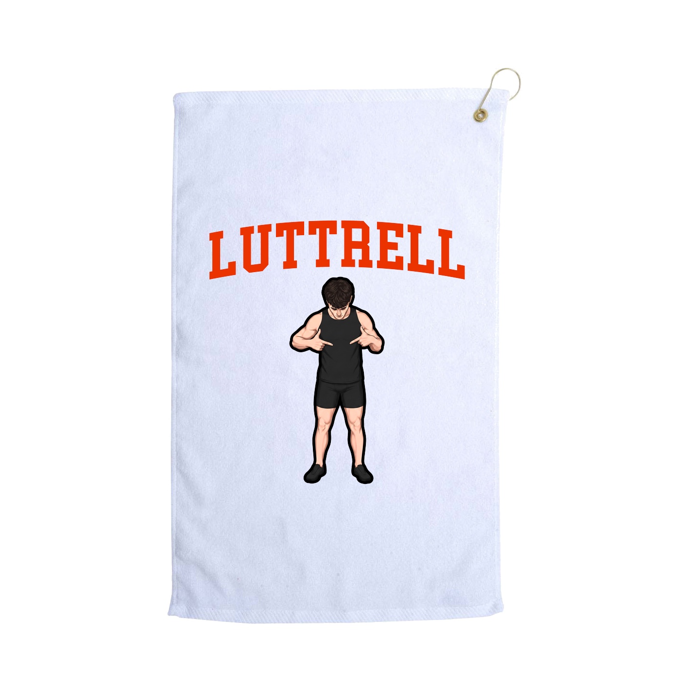 Golf Towel — Shirsey in White