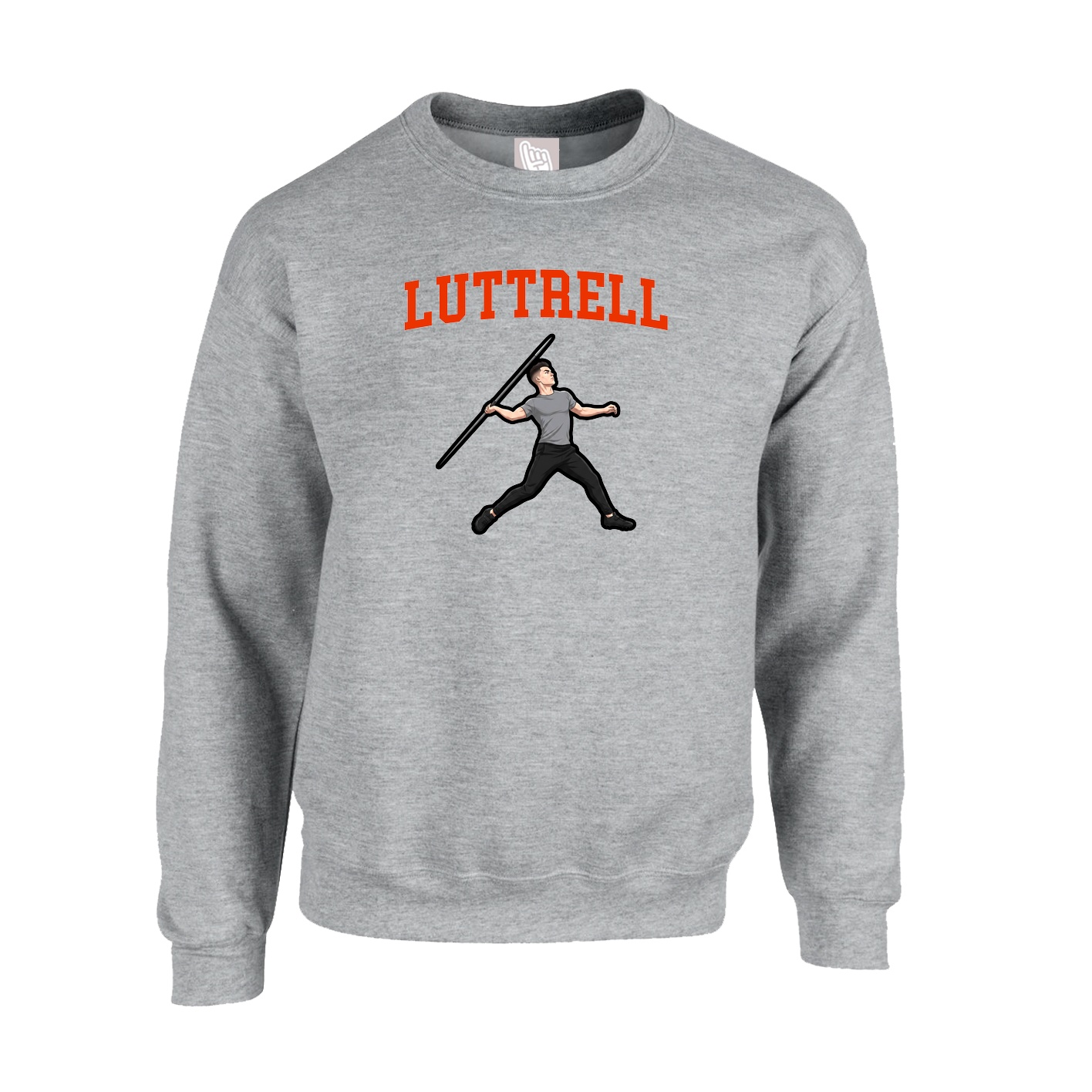 Fleece Crew — Shirsey in Grey